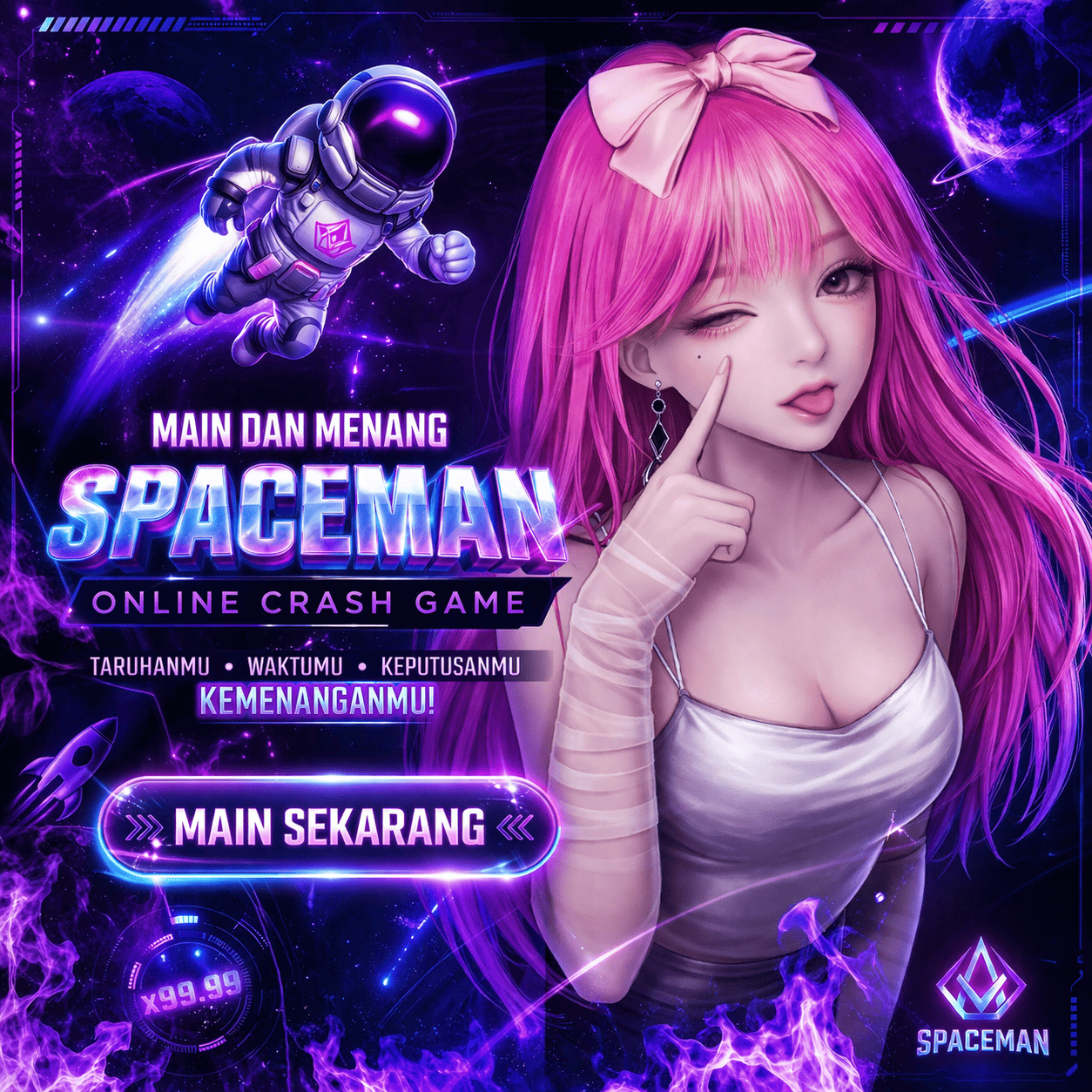 Spaceman Multiplier Experience dengan Cepat dan Dinamis